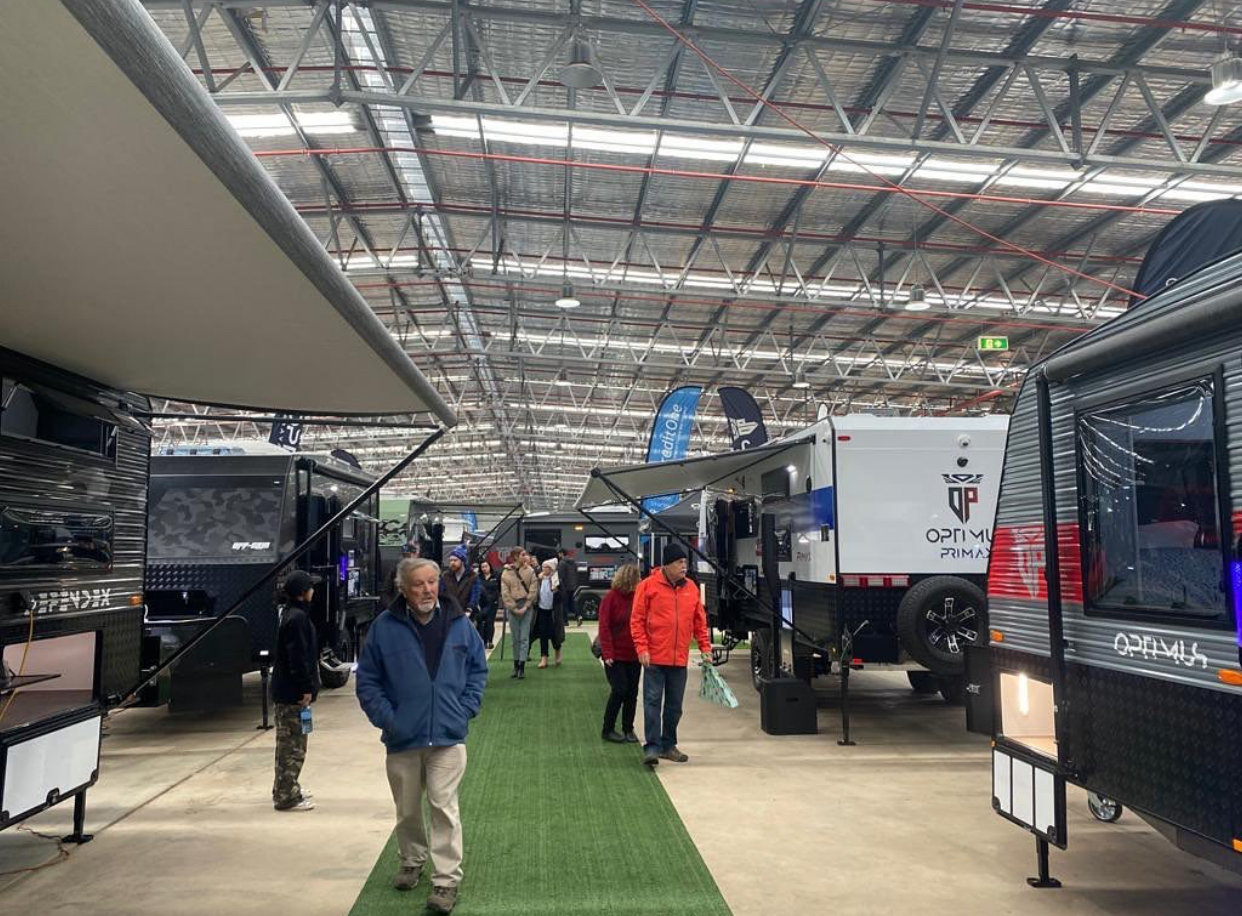 Lardner Park Caravan Expo OPTIMUS CARAVANS lardner-park-caravan-expo-optimus-caravans