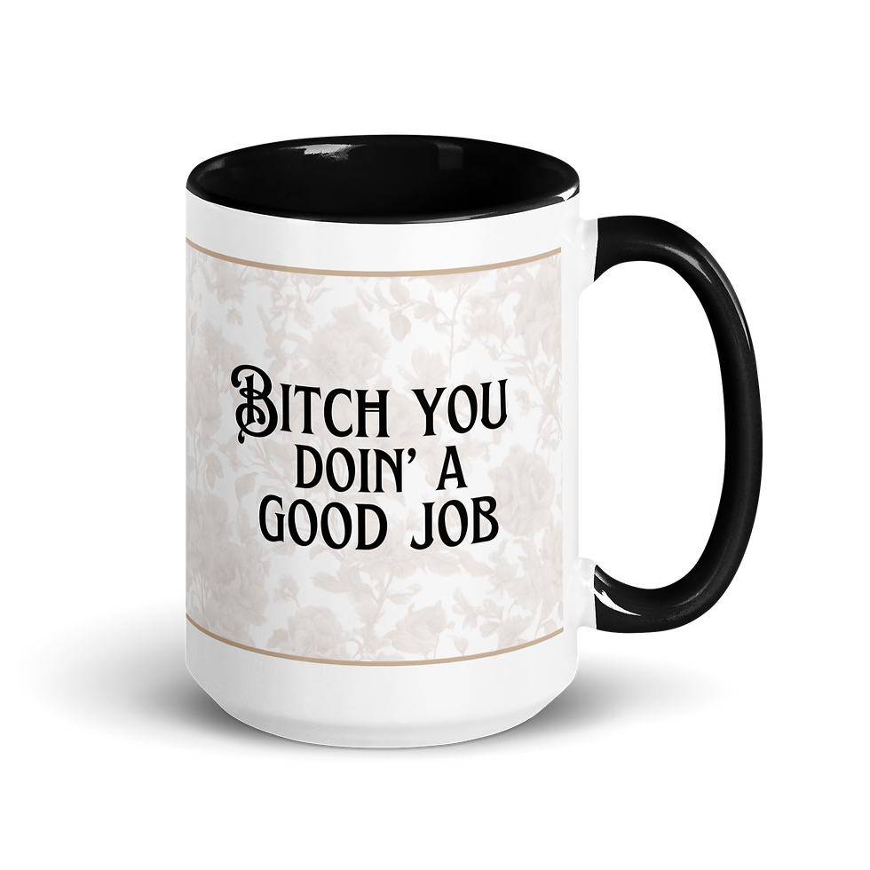 Thumbnail: Black BYDAGJ Mug