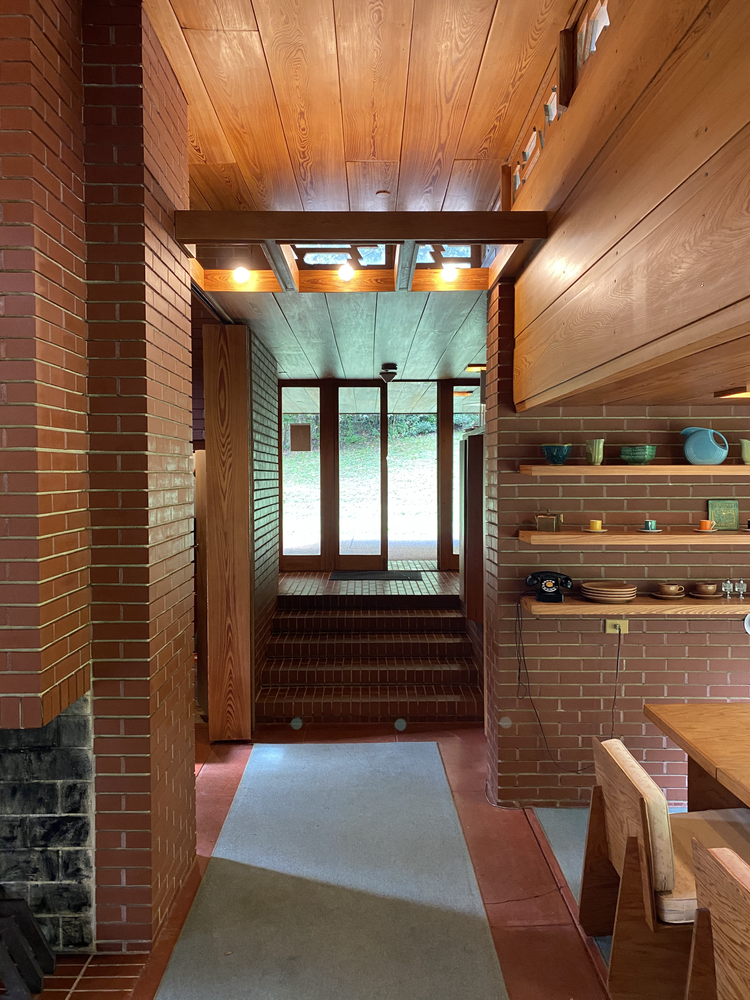 A Great Tour of the Frank Lloyd Wright PopeLeighey House