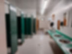 Clean restrooms and showers at the rv park and campground
