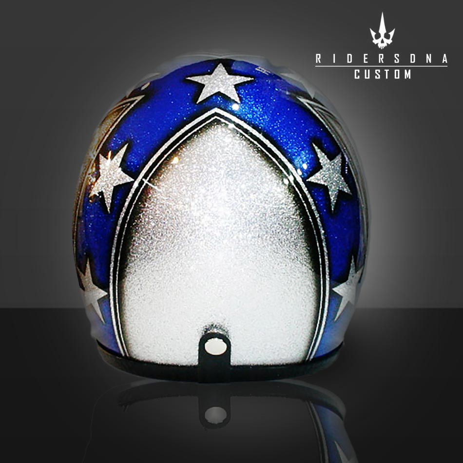 サムネイル： EVEL KNIEVEL DAREDAVIL BLUE WHITE HELMET