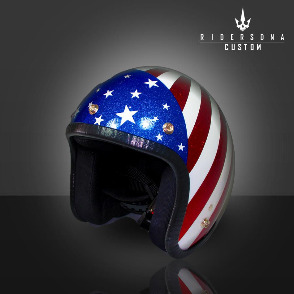 サムネイル： RISING SUN NUMBER 1 SHINING STARS FLAKE HELMET