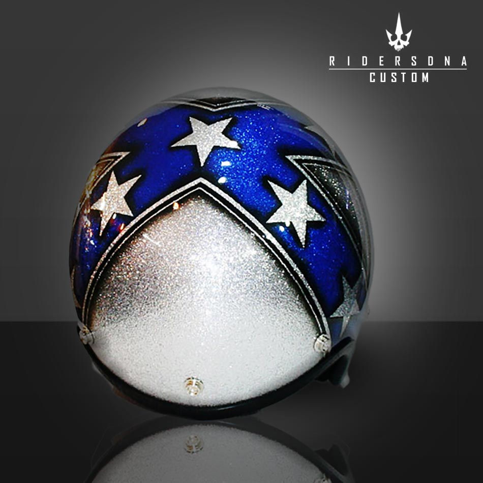 サムネイル： EVEL KNIEVEL DAREDAVIL BLUE WHITE HELMET