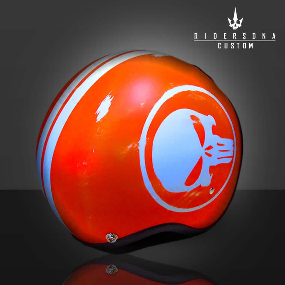 サムネイル： PUNISHER (ORANGE) HELMET