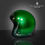 Thumbnail: METAL FLAKED GREEN PINSTRIPE DESIGNS HELMET