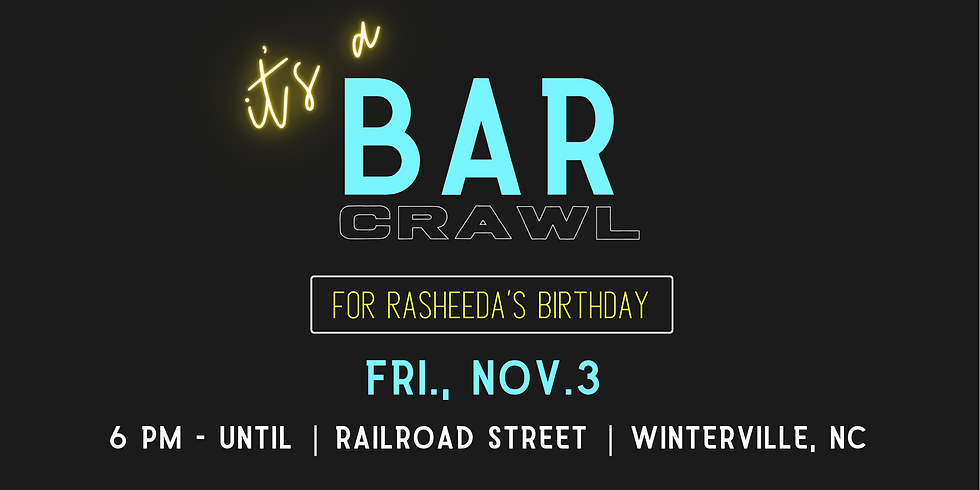 SHEEDAy Bar Crawl