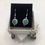 Thumbnail: Ceramic Blue Earrings