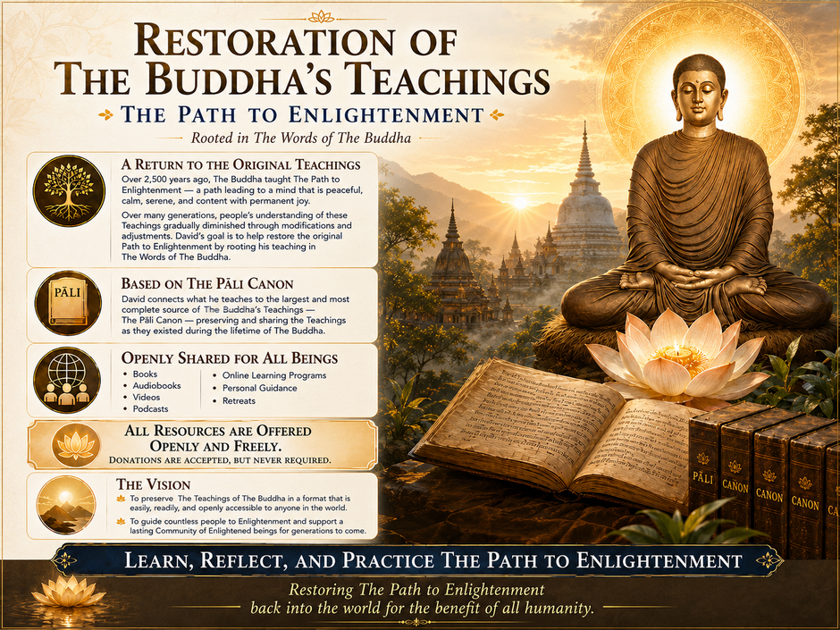 Restoration of The Buddha’s Teachings - The Path to Enlightenment