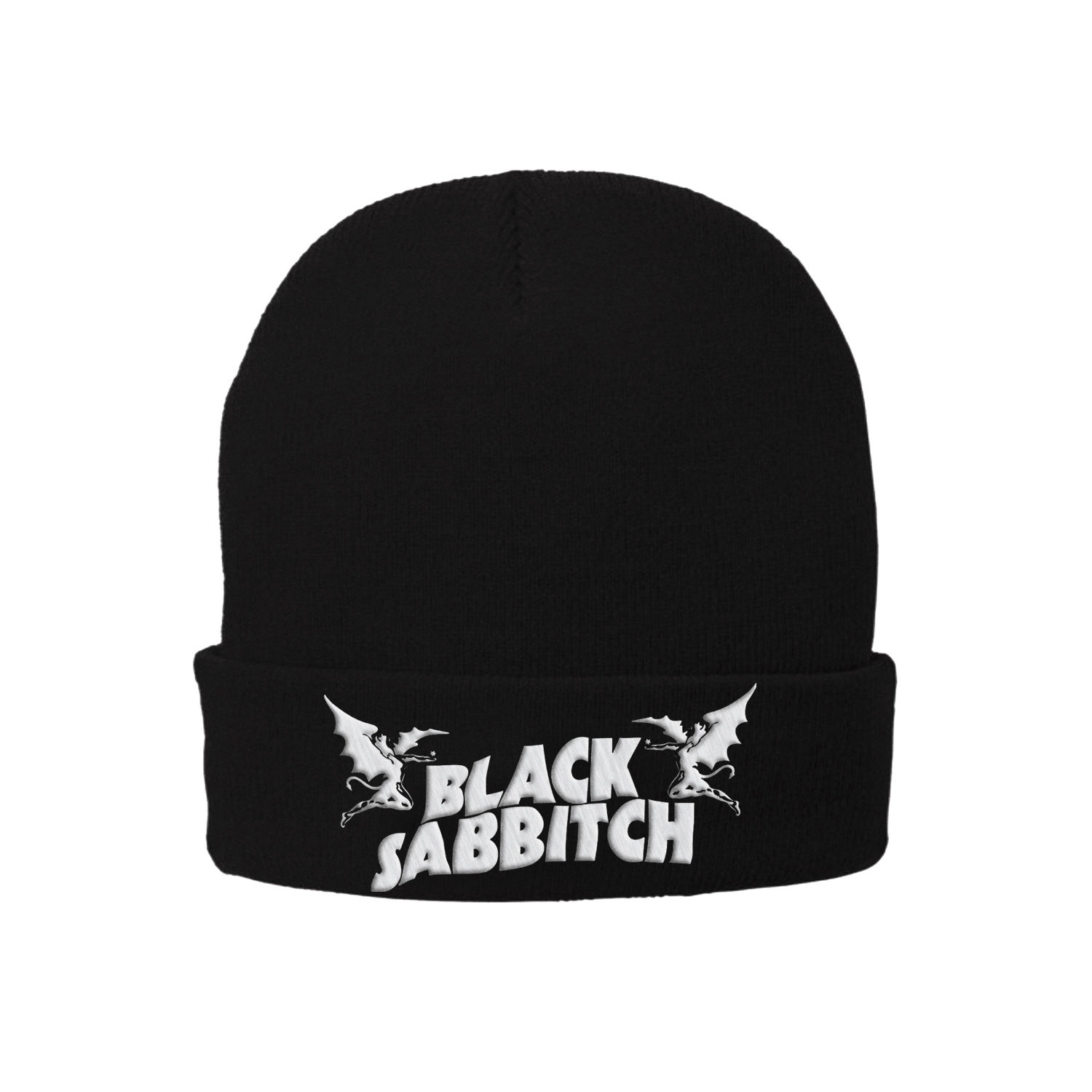 Black Sabbitch Logo Beanie