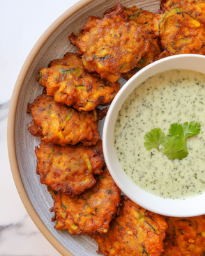 Vegan Zucchini Fritters