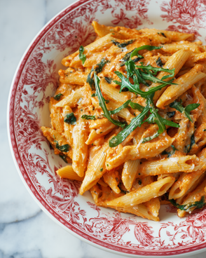 Creamy Vegan Red Pepper Pasta
