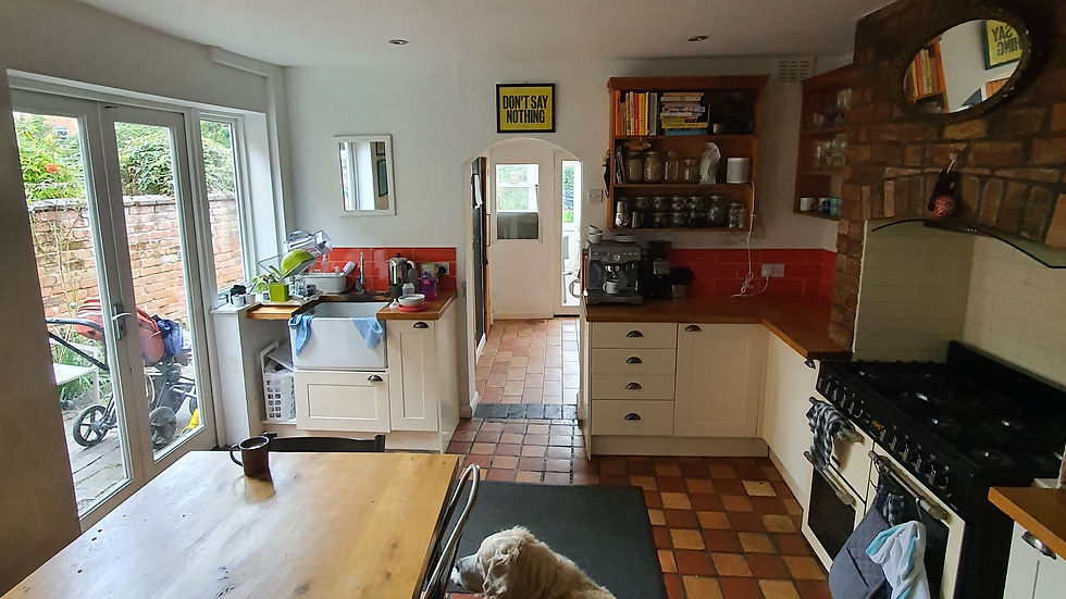 Existing Kitchen/Dining Room