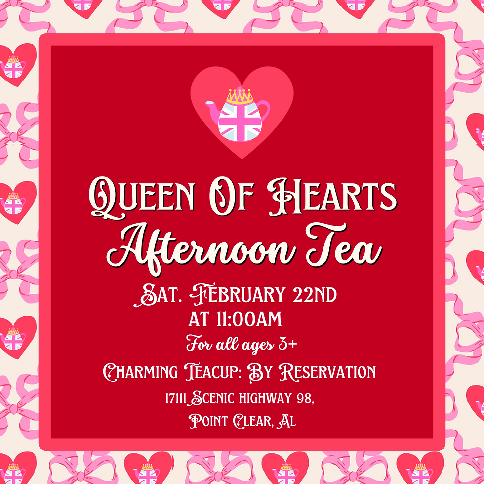Queen of Hearts Afternoon Tea | 11AM