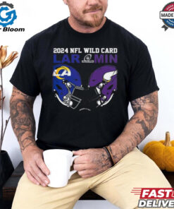Minnesota Vikings Vs Los Angeles Rams 2024 NFL Wild Card Matchup Unisex T Shirt