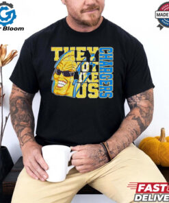 Los Angeles Chargers they not like us 2025 lights shirt