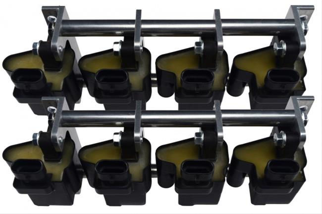 Thumbnail: ICT Billet Remote Mount Ignition Coil Relocation Brackets 551583