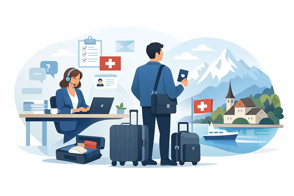 Aide administrative expatrié en Suisse romande