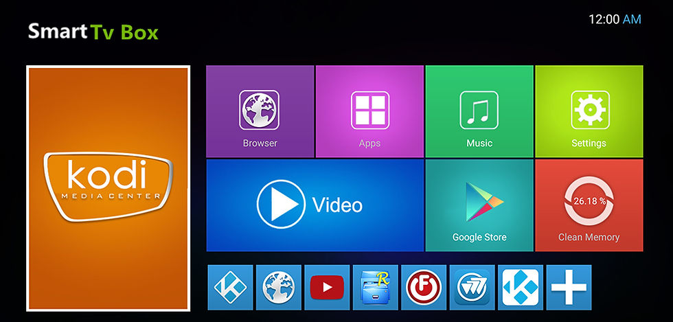Miniatura: Combo tvbox más teclado bluetooth 