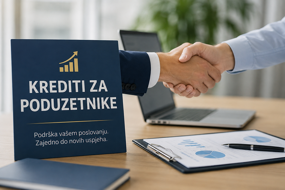 PODUZETNICIMA, POČETNICIMA I ŽENAMA PODUZETNICAMA – HBOR KREDITI DO 400.000 EUR-a S POVOLJNIM UVJETIMA I BEZ KOLATERALA NEKRETNINA