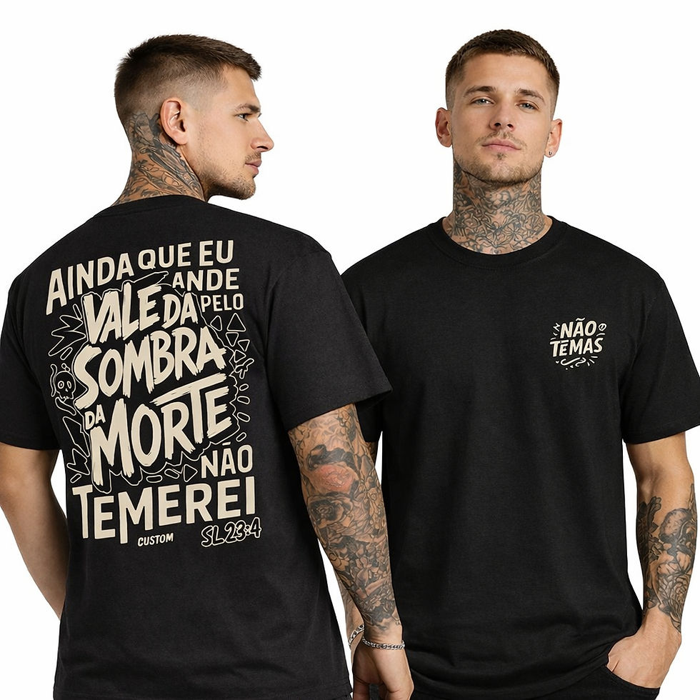 Miniatura: Camisetas sociais e casual masculino