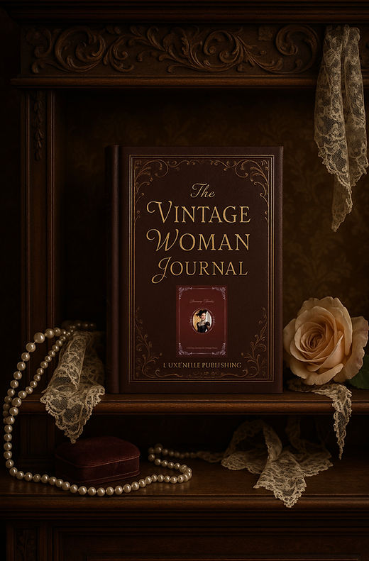 Vintage Pen Club presents vintage-inspired books, journals, and feminine self-growth tools for elegant women over 30