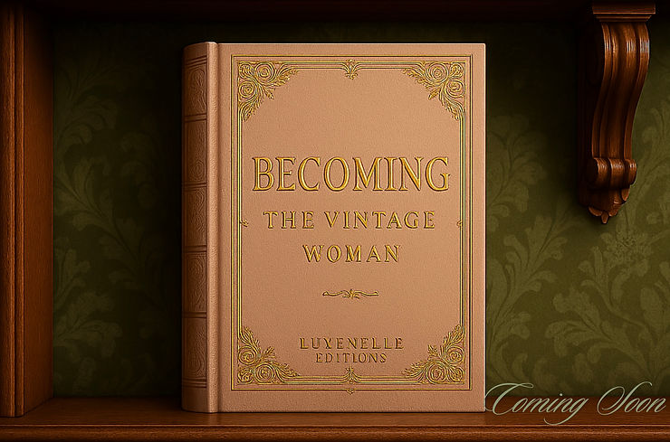 Vintage Pen Club presents vintage-inspired books, journals, and feminine self-growth tools for elegant women over 30