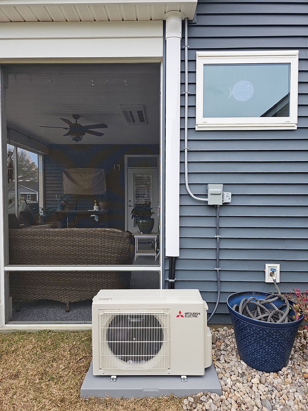 Mitsubishi Outdoor HVAC unit