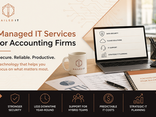 Managed IT Services for Accounting Firms: Why Every CPA Firm Needs a Proactive IT Partner