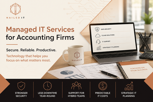Managed IT Services for Accounting Firms: Why Every CPA Firm Needs a Proactive IT Partner