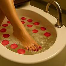 Etiler’de jakuzi destekli spa pedikür uygulaması