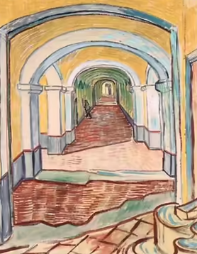 corridor in the asylum