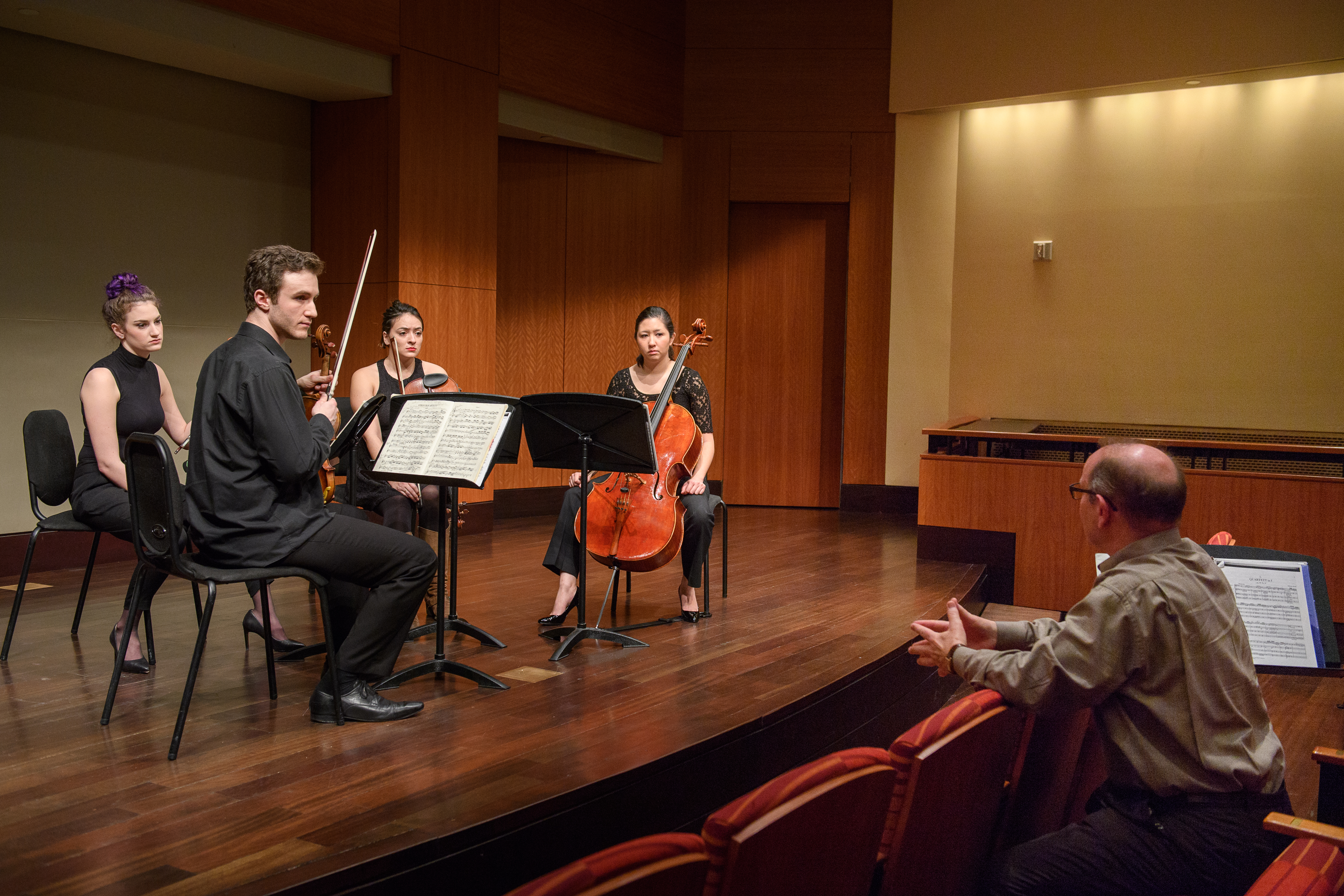 Masterclass with David Geber, cello