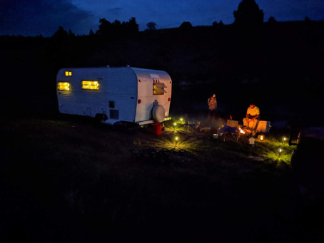 Camp in Montana