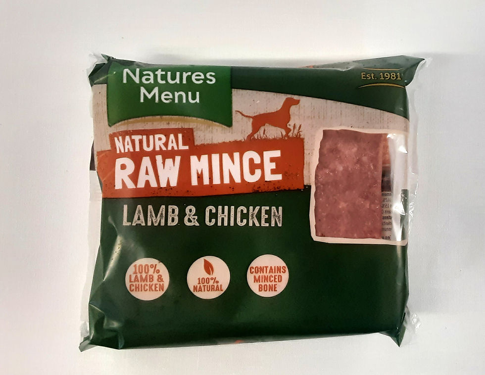 Thumbnail: NATURES MENU FROZEN NATURAL RAW MINCE