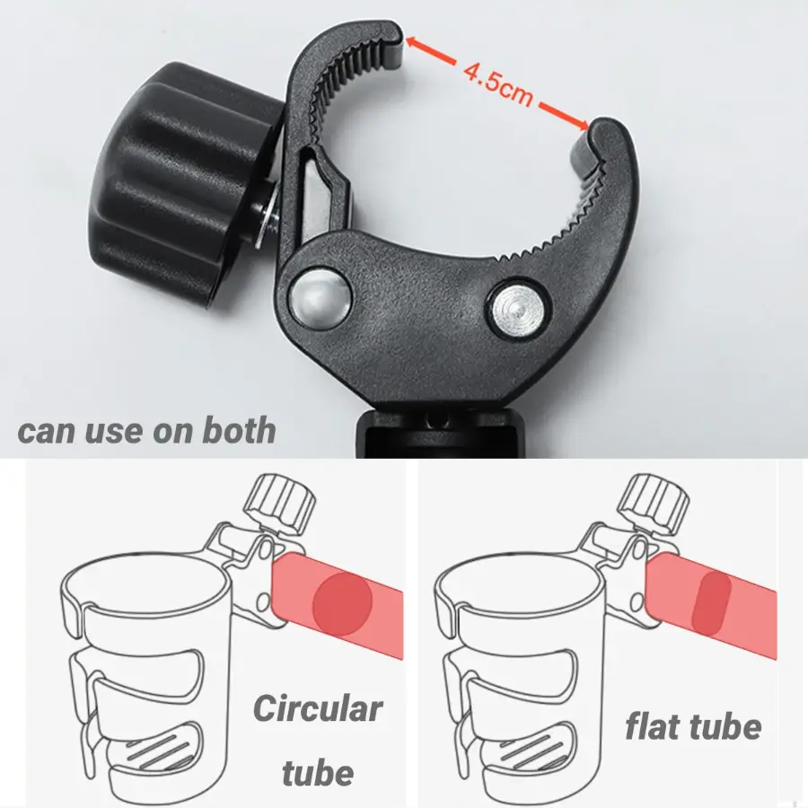 Thumbnail: Baby Stroller Cup Holder Children Bicycle Bottle Rack Infant Feeding Bottle Beve