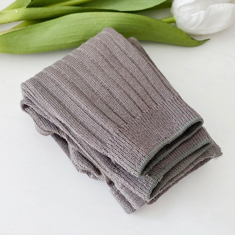 Thumbnail: 1-6 Years Girls Toddler Baby Basic Ribbed Sweater and Leggings Footless Tights K