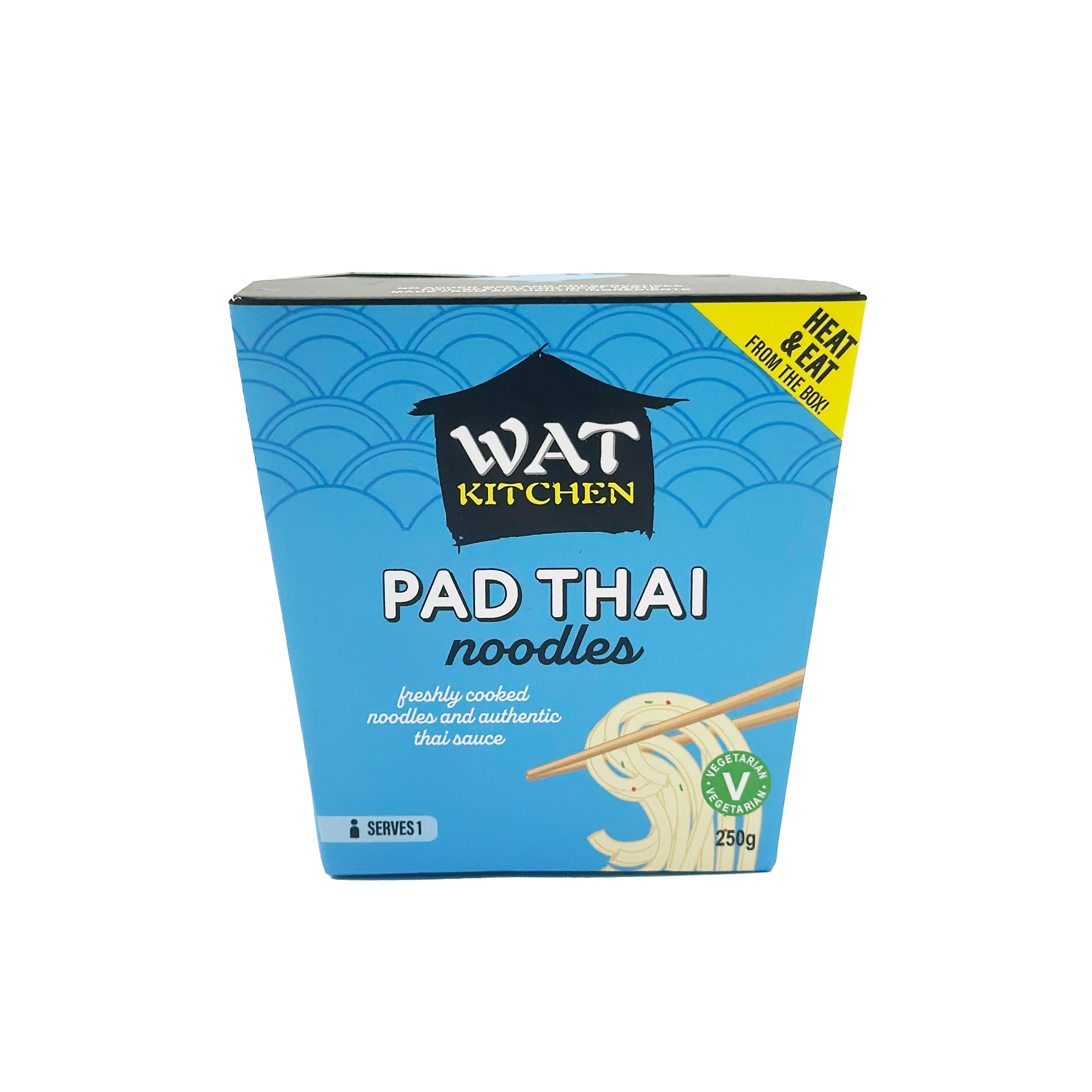 WAT KITCHEN offers quick, flavorful Pad Thai noodles in just two minutes.