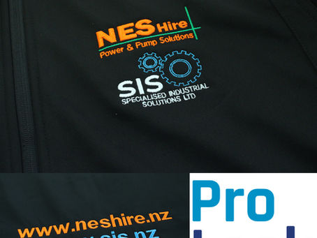Stacked Logos for Jackets with Chest Pockets