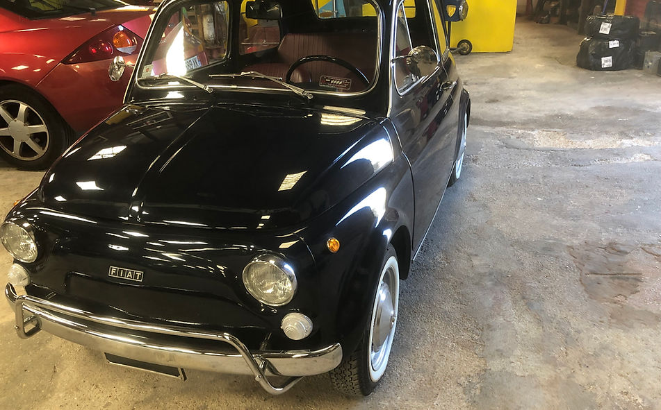 Fiat 500 L - 1972 bleue Scuro