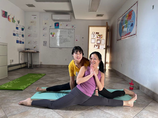 瑜伽课