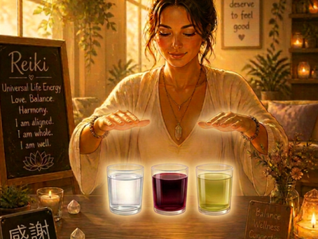 Online Reiki - Let's Reiki on the drinks!