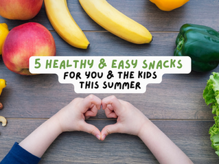 10 Healthy, Quick, and (Mostly) Cheap Snack Ideas for Moms and Kids This Summer