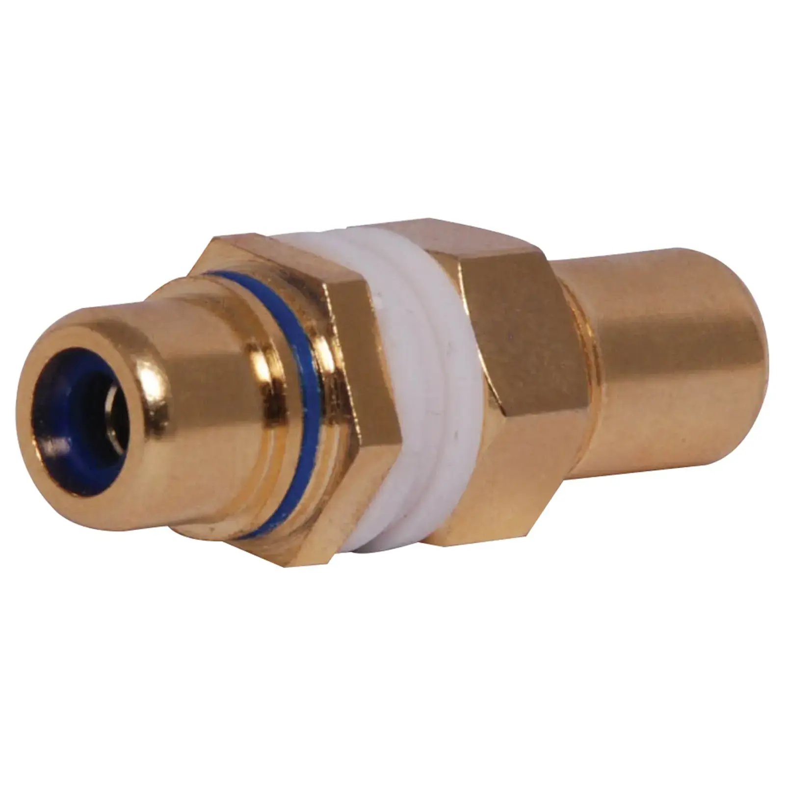Blue Double Sided Chassis Mount RCA