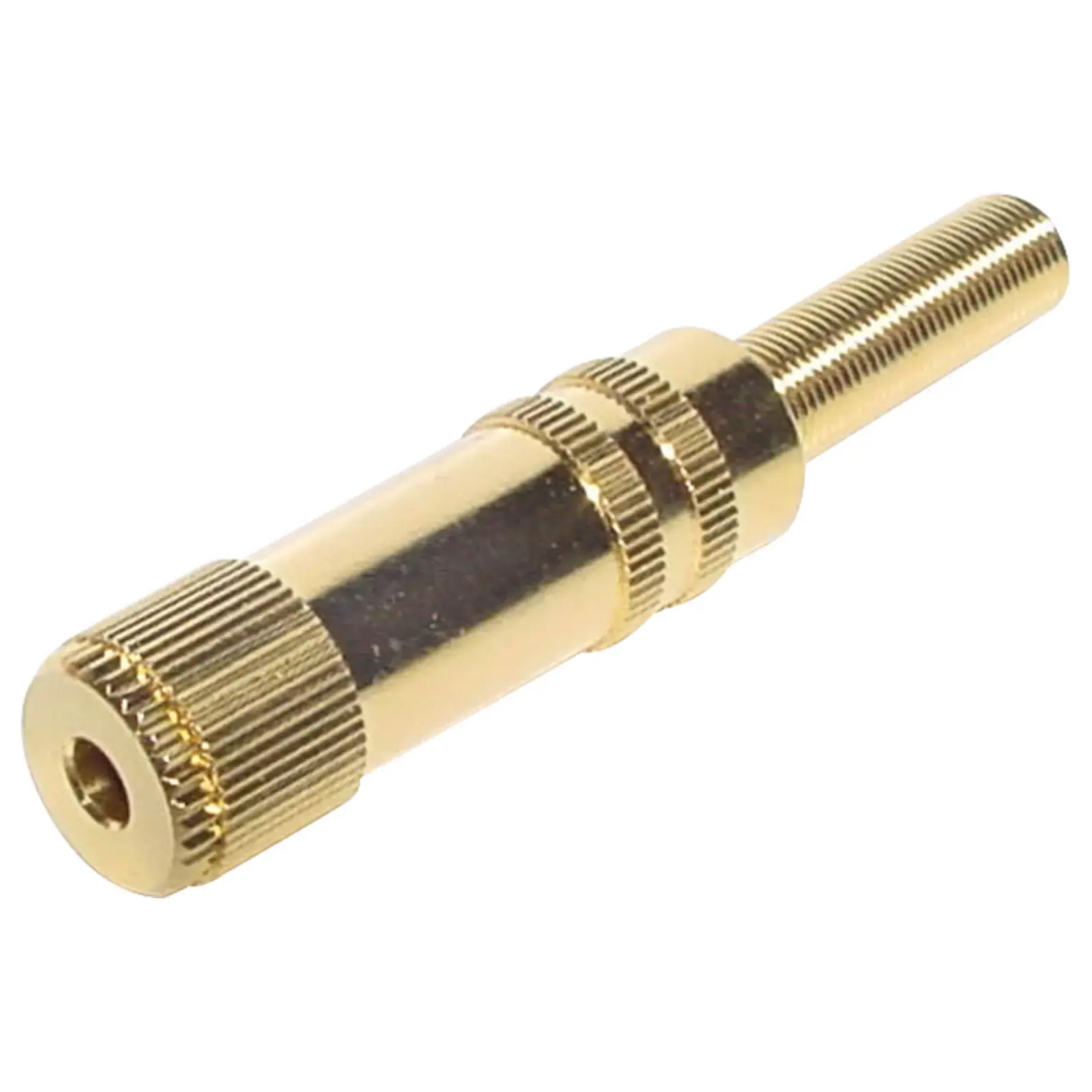 3.5mm Stereo TRRS Gold Metal Jack Socket