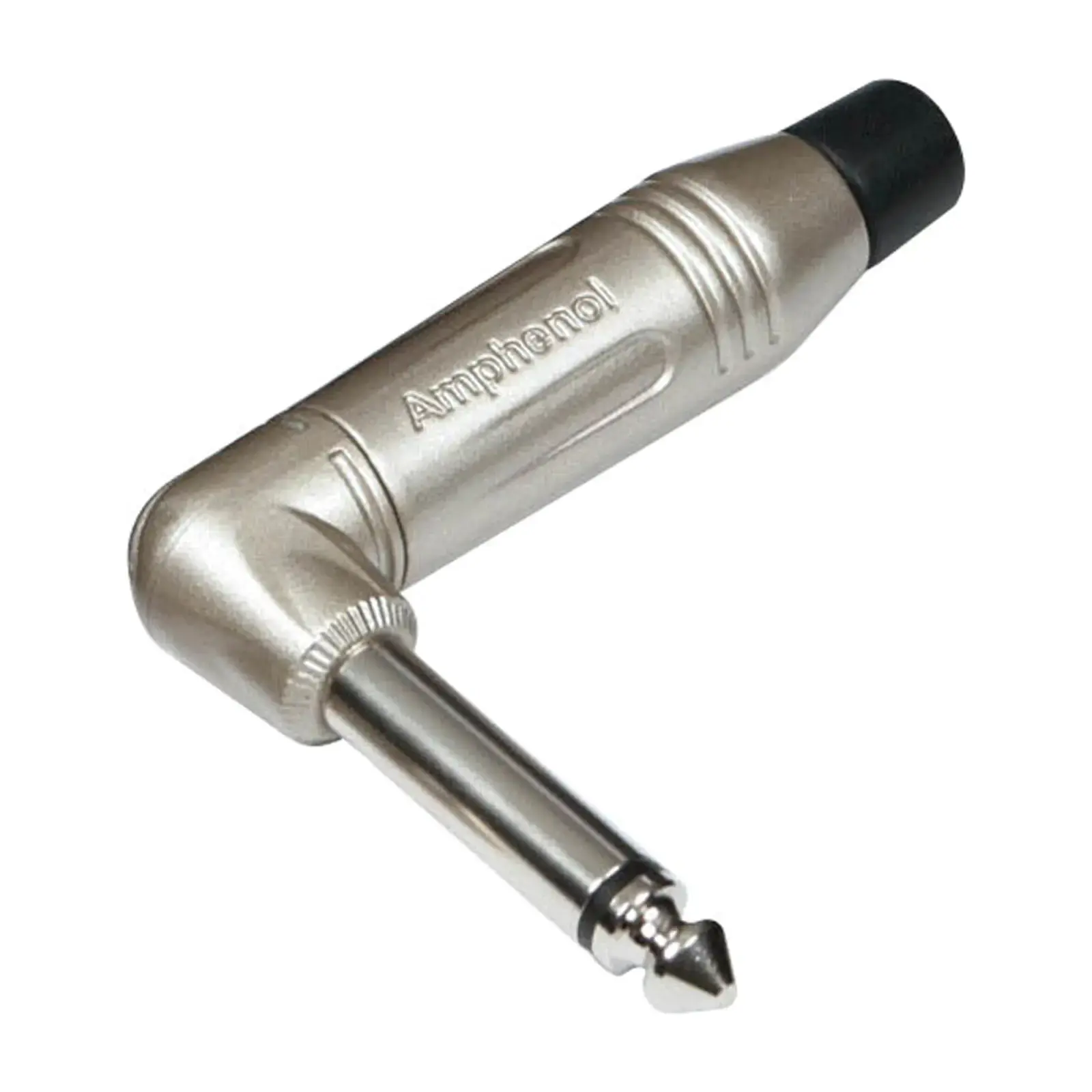 6.35mm 90 Deg. Mono Metal ACPM-RN Jack Plug