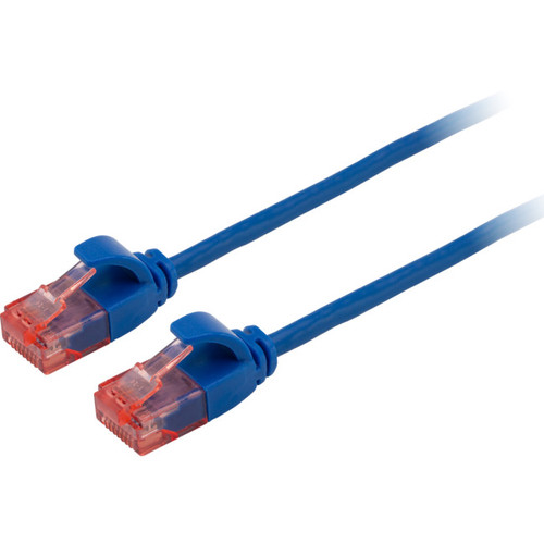SLIM CAT6A PATCH LEAD BLUE | Active Electronics
