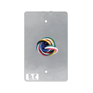 Thumbnail: Blue LED Wide Plate 304 Stainless Steel Exit Button