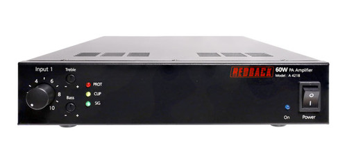 60W Public Address (PA) Zone Amplifier | Active Electronics