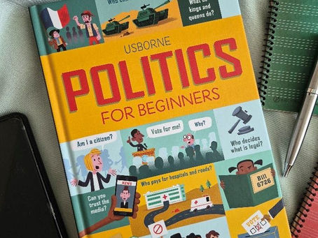 READ & REVIEWED: Usborne Politics for Beginners + Giveaway