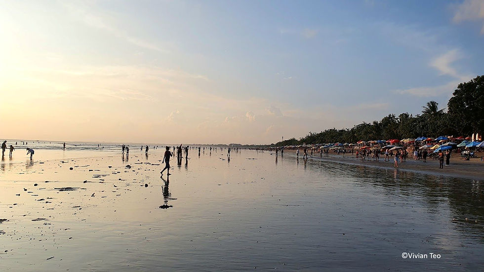 Kuta Beach Bali Indonesia family kids children trip holiday tips